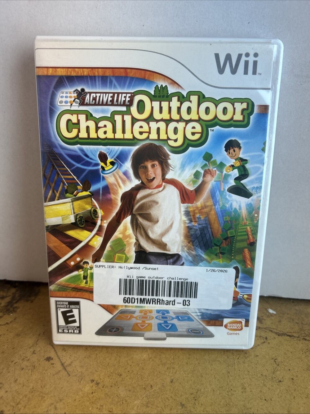 Active Life Outdoor Challenge Nintendo Wii Fitness Game 2008